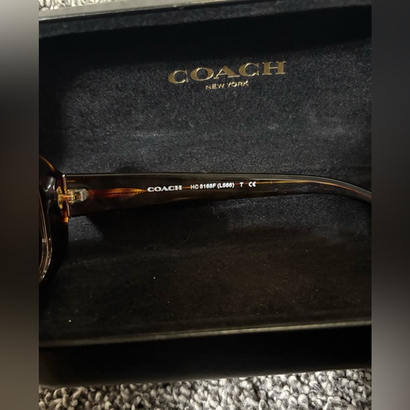 Coach Dark Tortoise Sunglasses - Picture 6 of 14